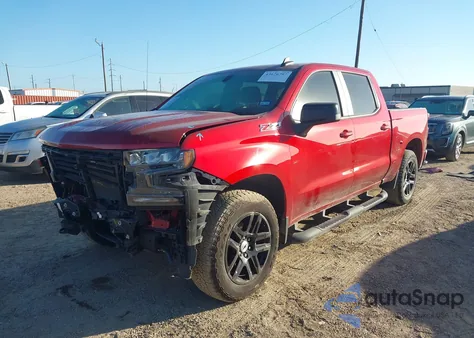 2021 Chevrolet Silverado 1500 4Wd Short Bed Rst z USA, uszkodzony, nr VIN 1GCUYEED4MZ410014